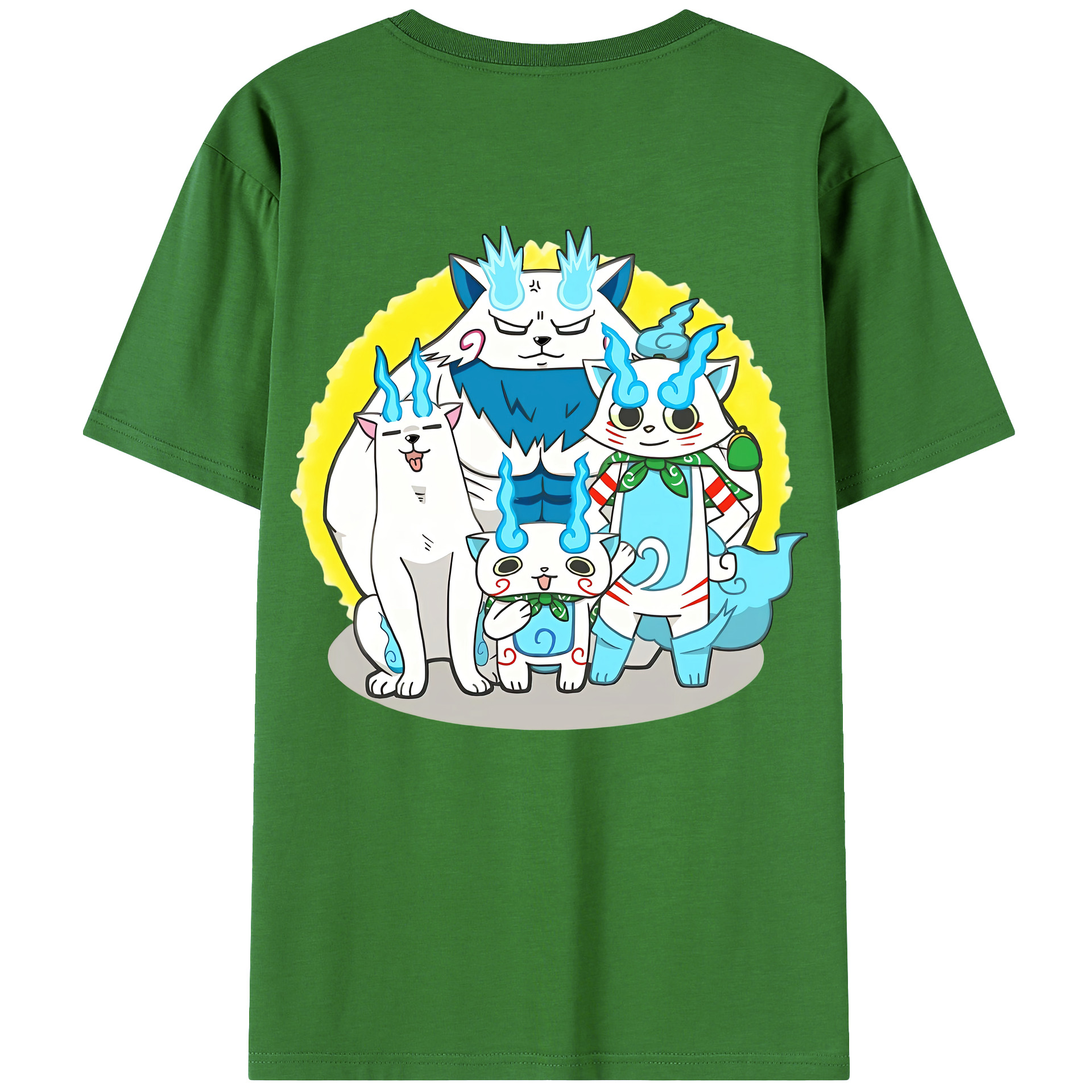（画像用） 妖怪ウォッチ Yo-kai Watch レディース半袖Tシャツ(バックプリント)